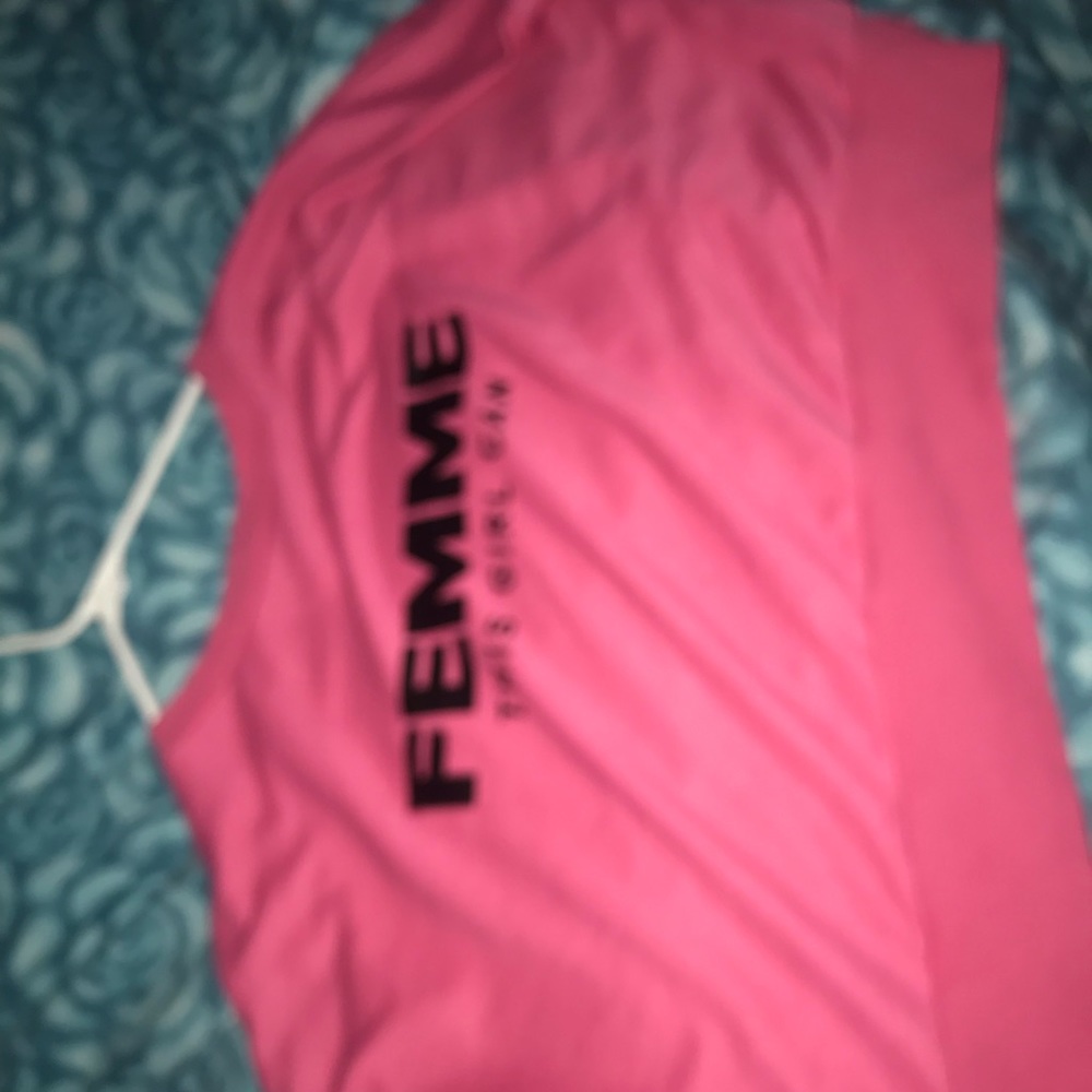 Hot Pink Cropped Sweater